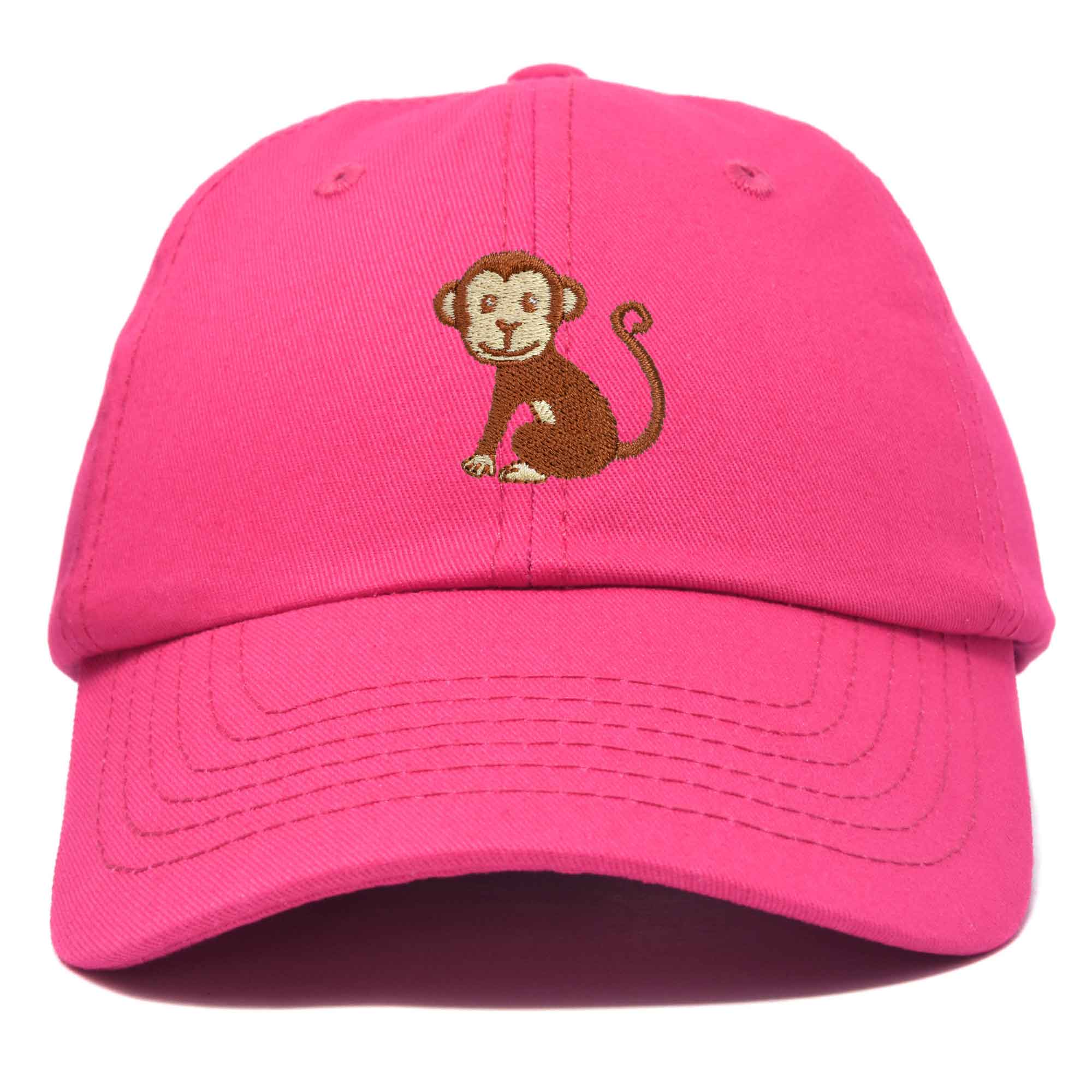 Dalix – Großhandel Basecap – Kinder – DALIX Cute Monkey Kinderhut bestickte Ballkappe Mädchen Jungen4