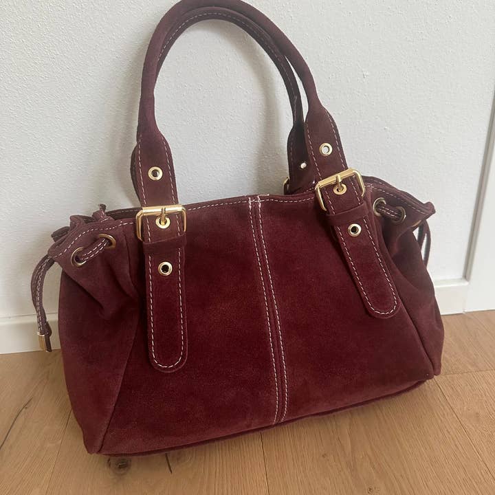 Zhade - Wholesale Shoulder Bag - Women's - ISABEL small - suede3