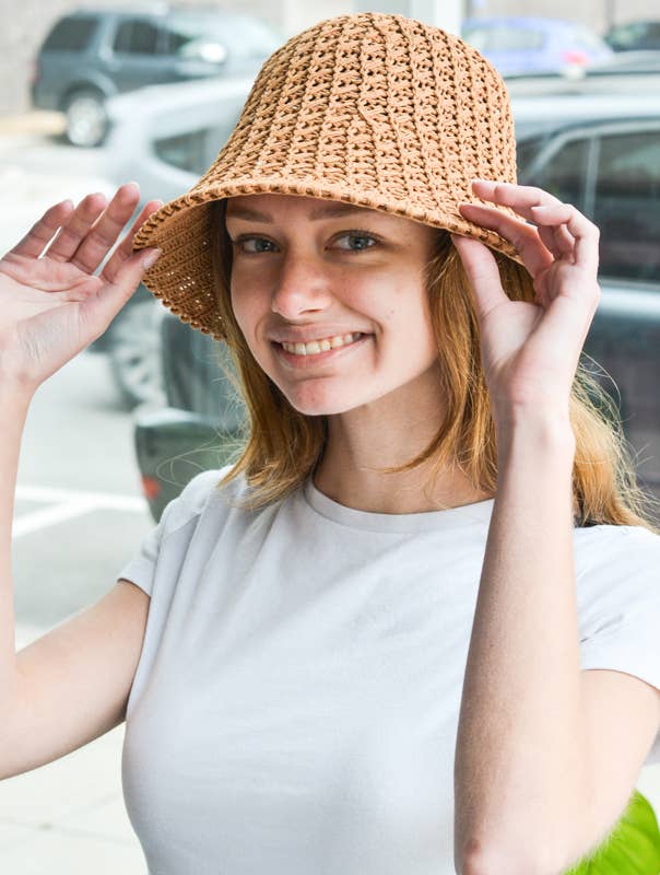 Mark Ashton Wholesale - Wholesale Bucket Hat - Women's - 90s Crocheted Bucket Hat14