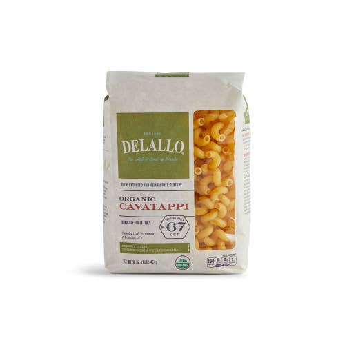 Delallo - Wholesale Pasta - Organic Cavatappi