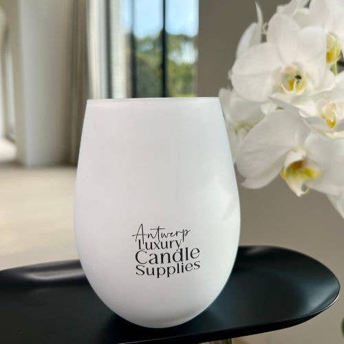 Antwerp Luxury candle supplies - Venta al por mayor Tarros - Renee Jar – Blanco Mate2