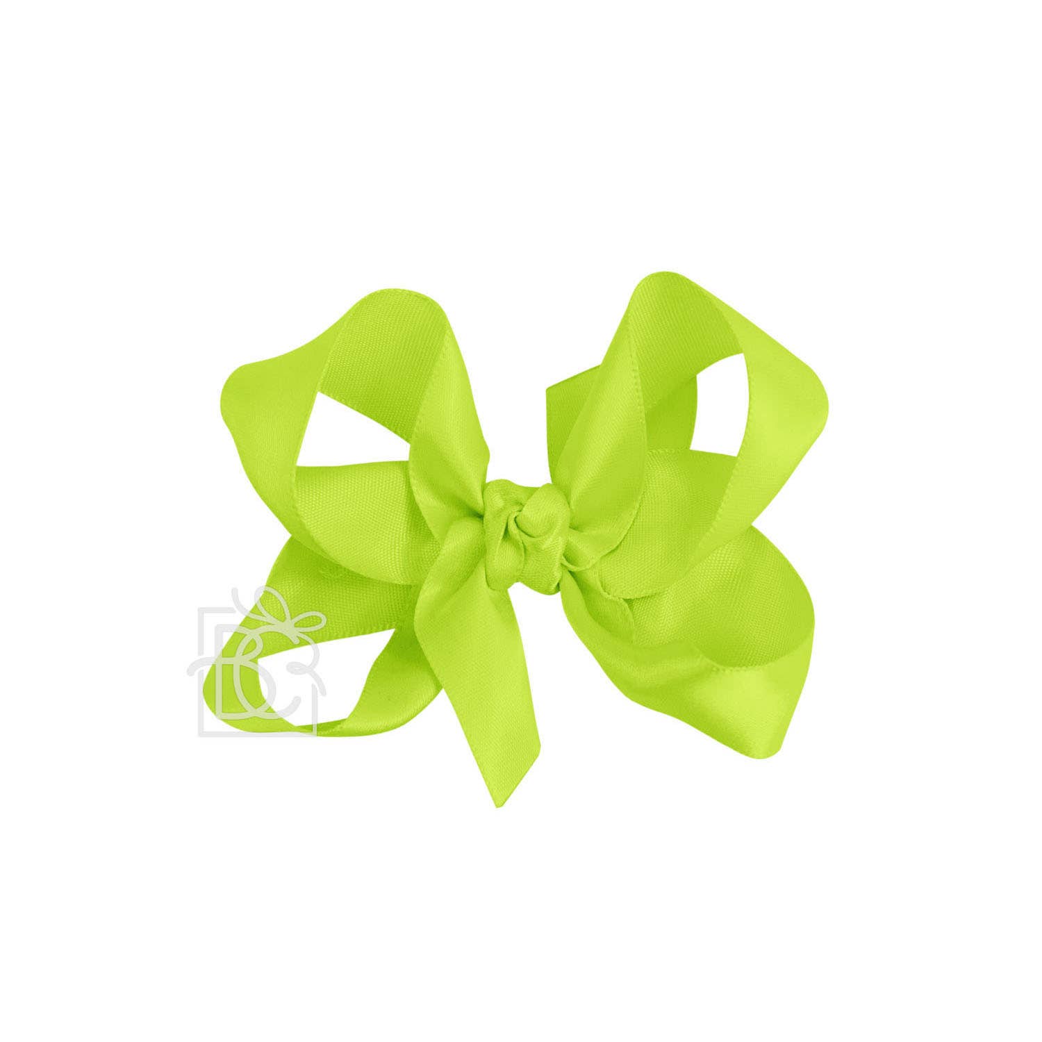 Beyond Creations, LLC - Wholesale Hair Bow - Kids - SATIN BOW ON CLIP234