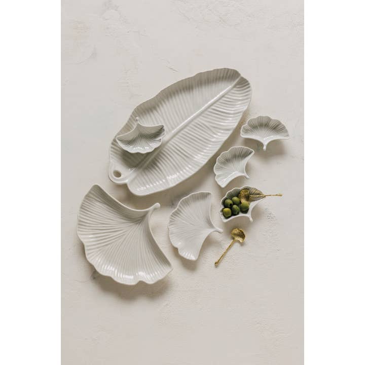 Danica Heirloom - Wholesale Decorative Plate/Dish/Bowl - Ginkgo Plate 6 inch1