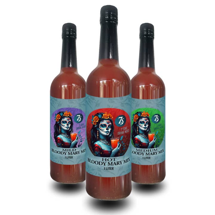 7 Sins Bloody Mary Mix (lot de 6) pour la vente par 7 Sins Mixes