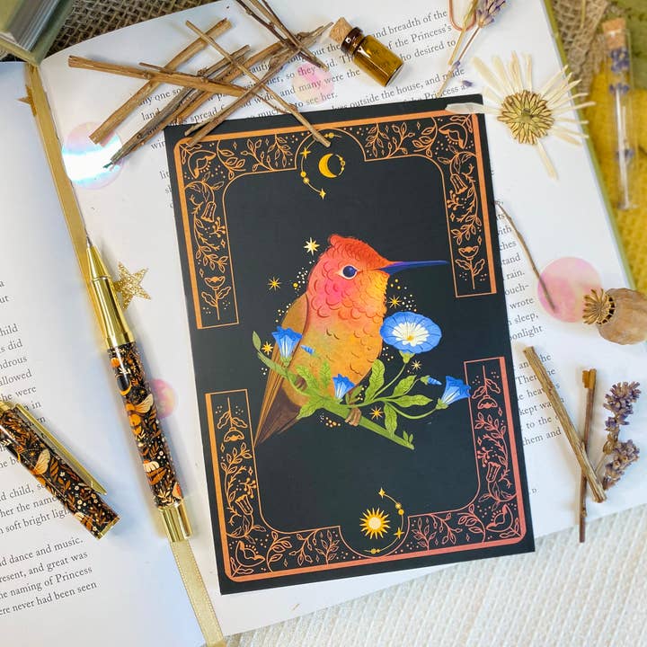 Split Moon Studios - Wholesale Postcard Set - A Set of Bird Post Cards - Post Card - Art Print5