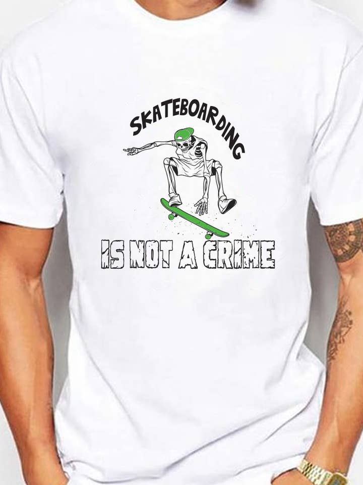 M7179 SKATEBOARDEN is geen misdaad voor wholesale door HARANG
