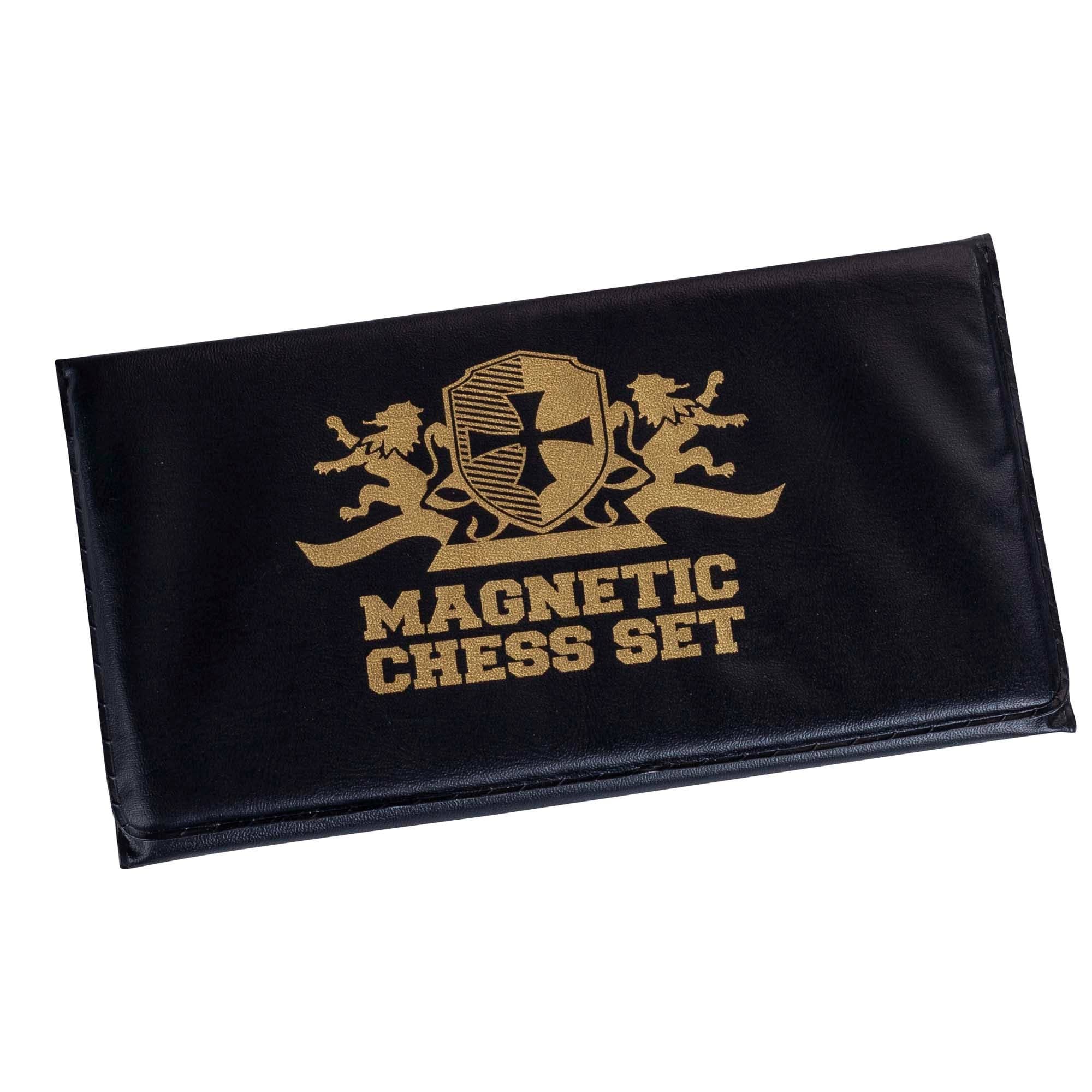 Wood Expressions - Wholesale Board Game - Mini Magnetic Pocket Chess Set Travel Trifold 6 in.6