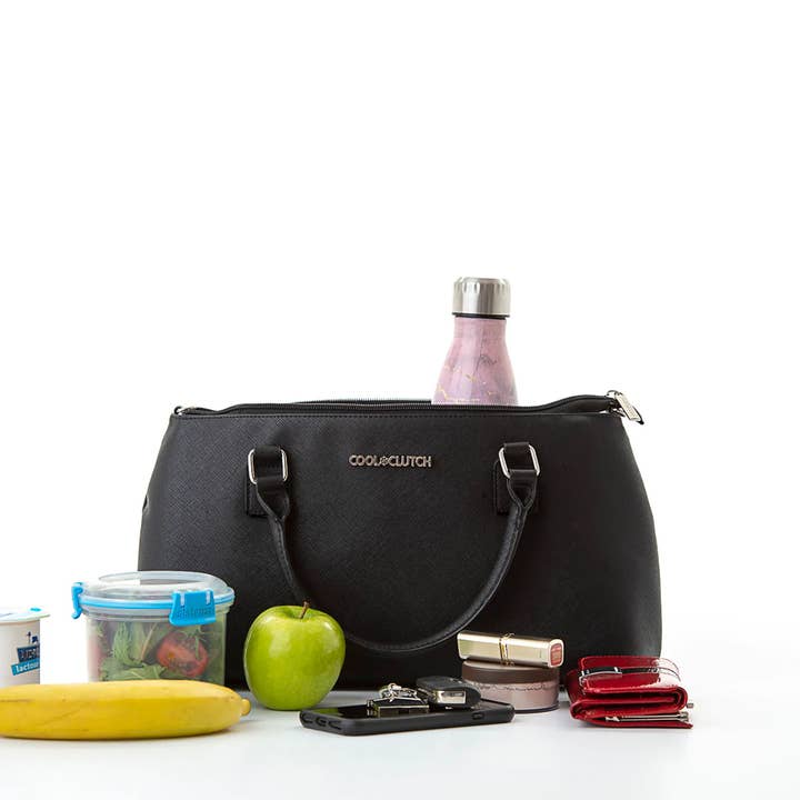 Amy Cool Clutch (Black) 2 Bottle Cooler bag for wholesale by Cool Clutch Worldwide