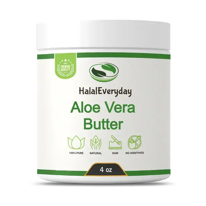 HalalEveryDay - Vente Baume/beurre pour le corps - Beurre d'aloe vera6