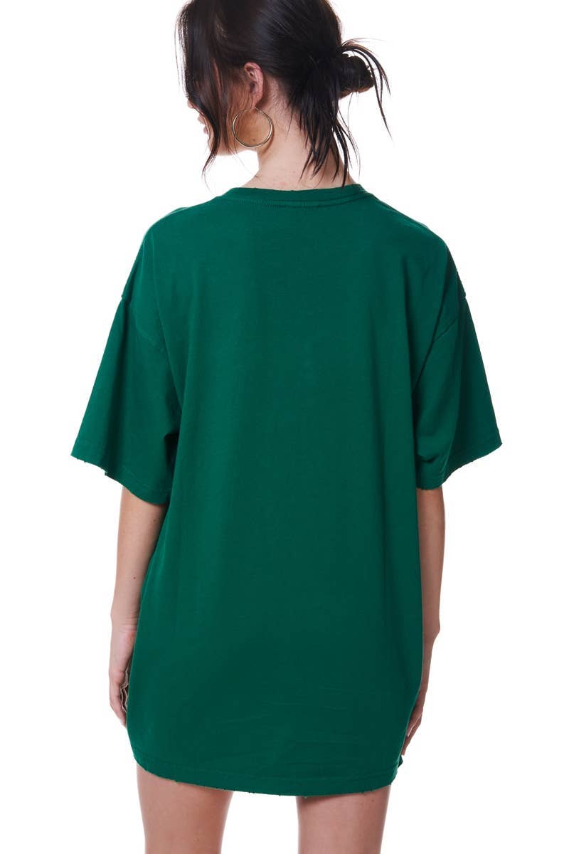 Foryeri - Wholesale Screen Printed T-Shirt - Women's - OVERSIZED PREMIUM WASHED COTTON TEE WITH DISTRESSED EDGES5