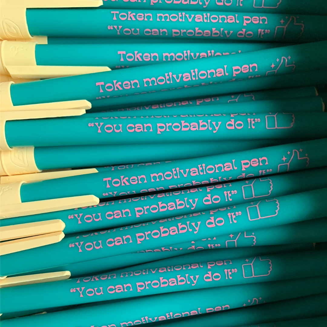 GetBullish - Wholesale Pen - Token Motivational Pen: You Can Probably Do It Ballpoint Pen1
