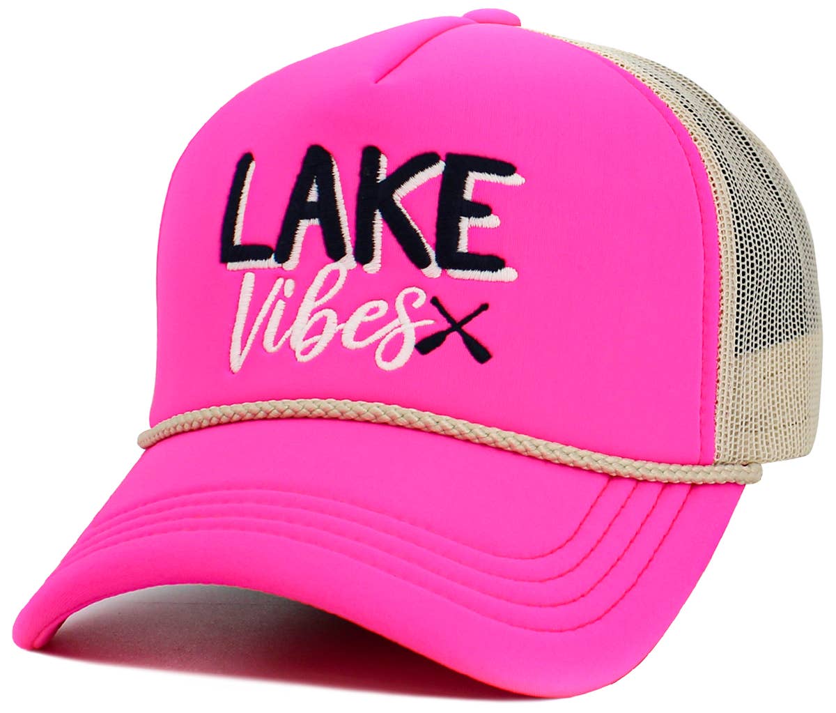 KBETHOS - Wholesale Trucker Hat - Women's - Lake Vibes Foam Trucker Mesh Cap5