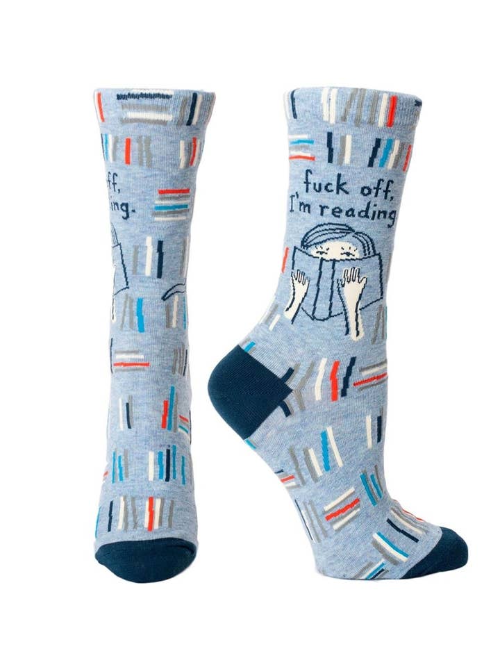 Incognito - Vendita all'ingrosso Calzini - Donna - Calzini da donna Fuck Off, I'm Reading