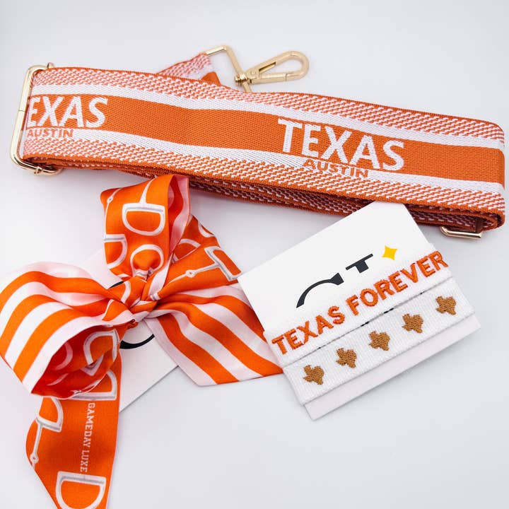 Gameday Luxe - Wholesale Scarf - Women's - The Gameday Signature Scarf - Burnt Orange1