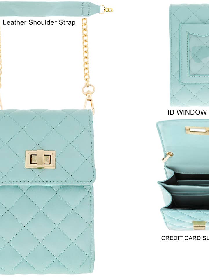 Cellphone Bag with Chain Strap for wholesale by SP Sophia Collection