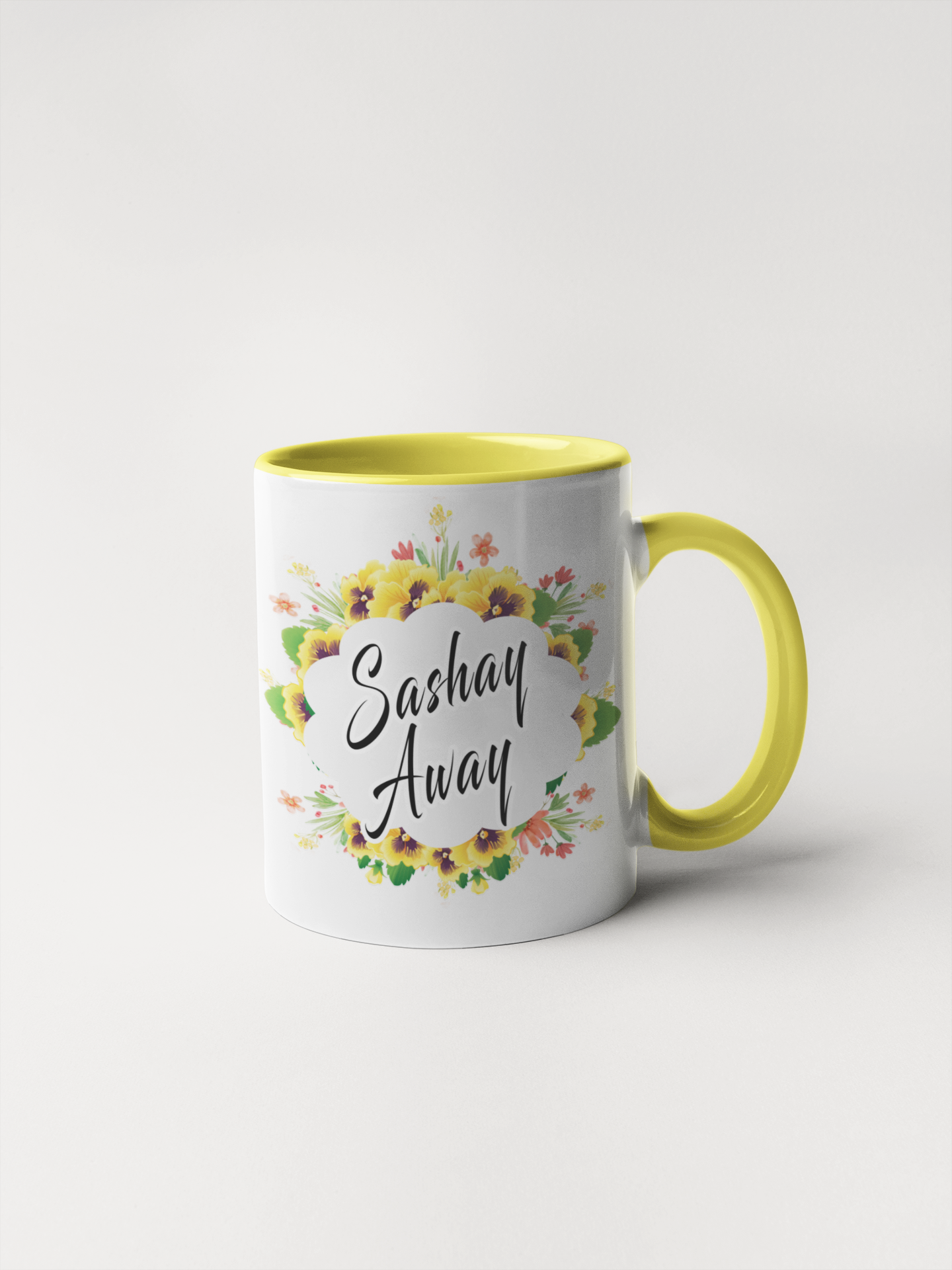 Calm Down Caren - Wholesale Coffee Mug - Sashay Away Coffee Mug - Floral Fancy And Delicate3