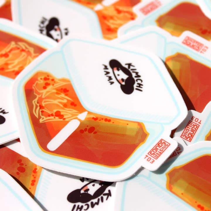 Autocollant Kimchi pour la vente par sinistersquids