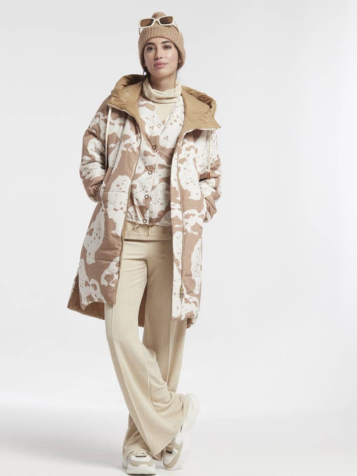 AFNEEMBARE 2-DELIGE WATERDICHTE BEDRUKTE ORCOT-JAS voor wholesale door OKY