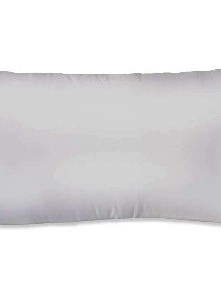 100% Satin Queen Size Pillowcase - Silver for wholesale by Spasilk