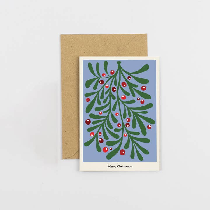 Studio Wald - Vendita all'ingrosso Biglietti di auguri di Natale - Piante natalizie - Confezione da 6