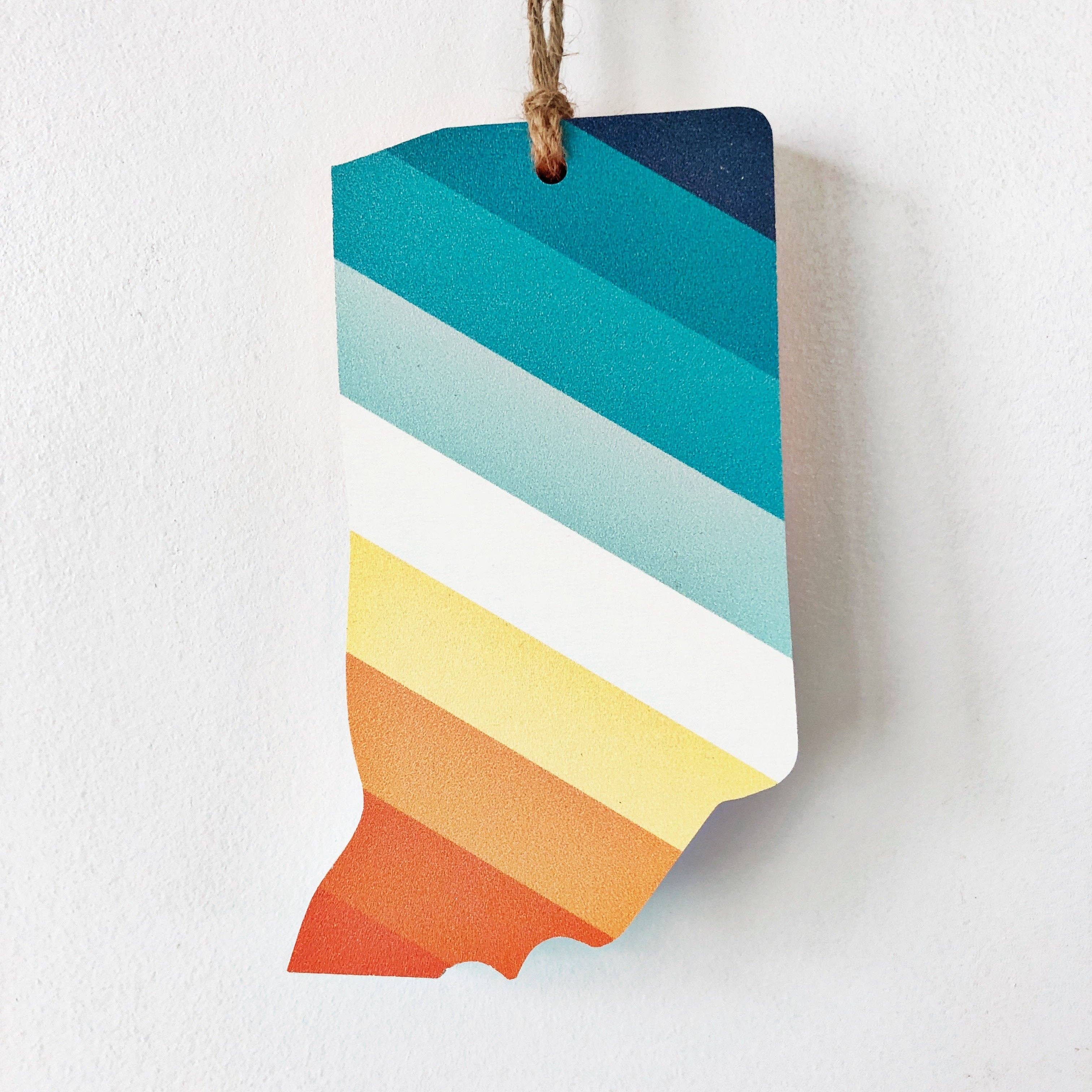 Hemlock & Heather - Wholesale Ornament - '76 Stripes State Ornaments18