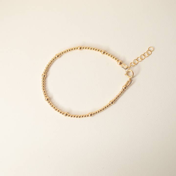 2 size beaded bracelet for wholesale by Syd Squared Jewelry