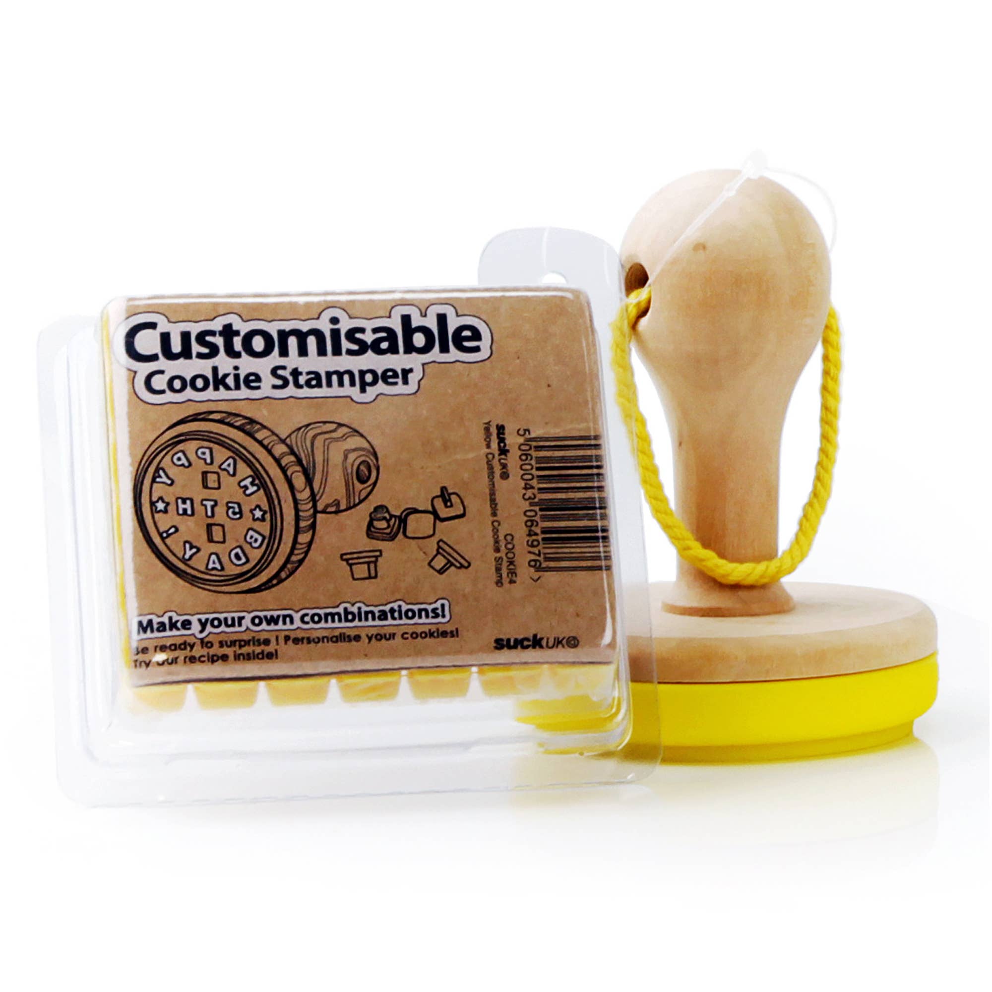 SUCK UK Ltd - USA - Vente Emporte-pièce - Tampon à biscuits personnalisable6