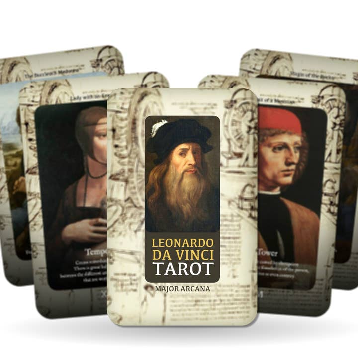 Ibiza Tarot USA - Wholesale Tarot Cards - Leonardo Da Vinci Tarot - Major Arcana