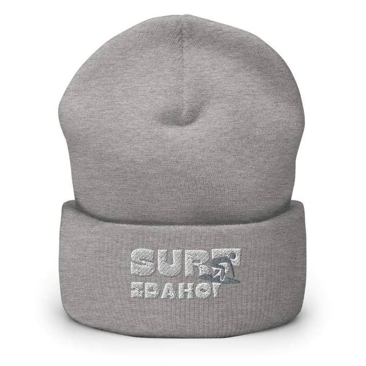 Surf Idaho Beanie for wholesale by 208 Supply Co