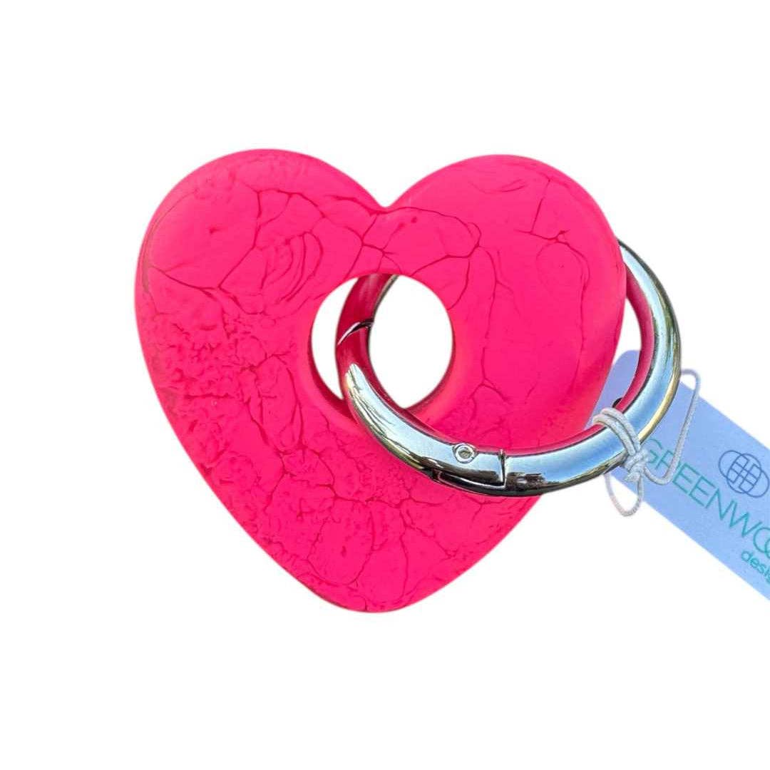 Greenwood Designs - Wholesale Keychain – Women's - Heart Resin Keyrings0