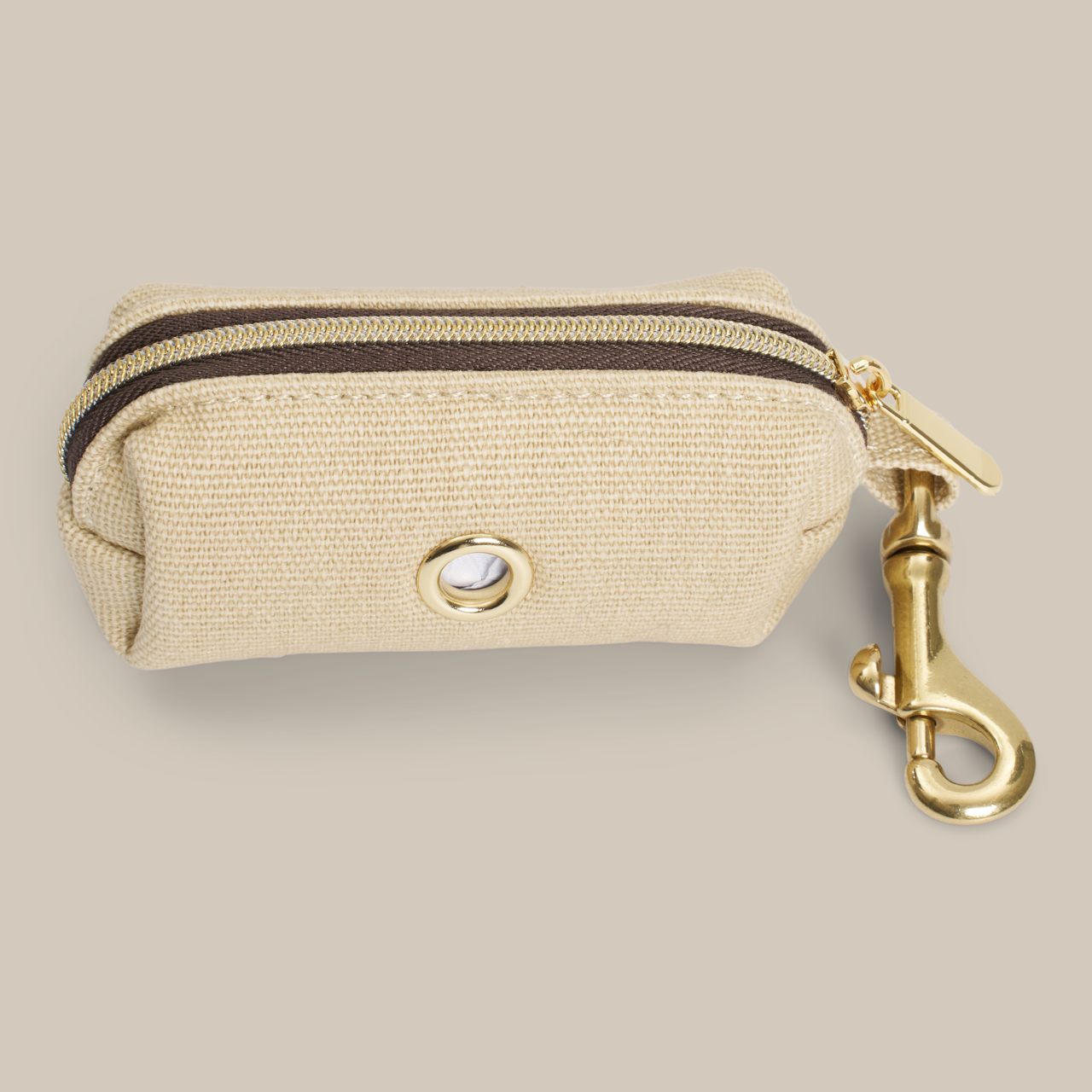 DrewsDogwear - Wholesale Pet Poop Bag Dispenser - Poop bag holder / Chai Latte1