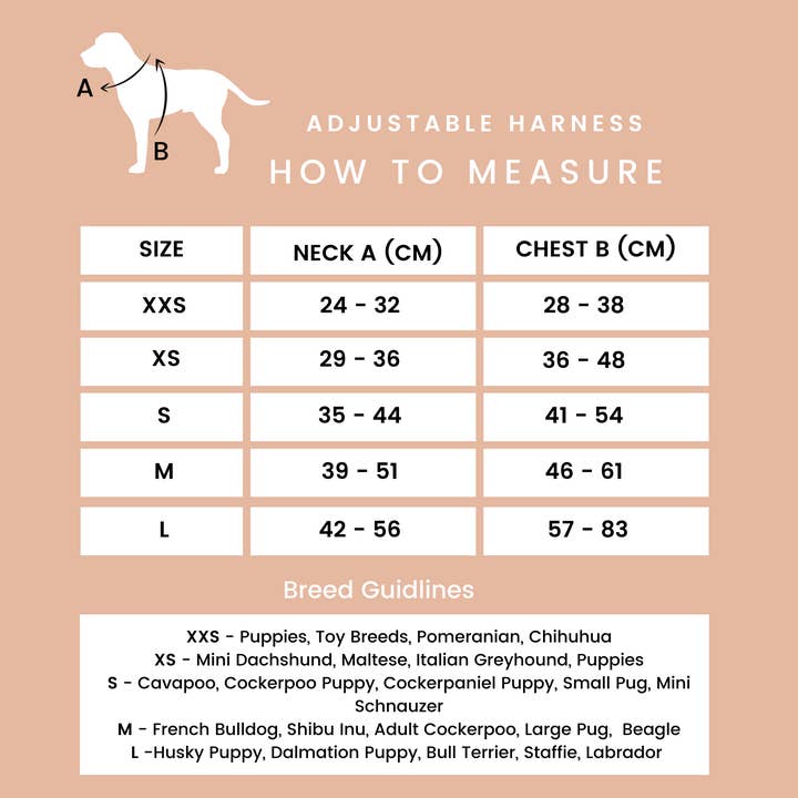 WOOF INC - Wholesale Pet Harness - Dog - Caramel Adjustable Dog Harness4