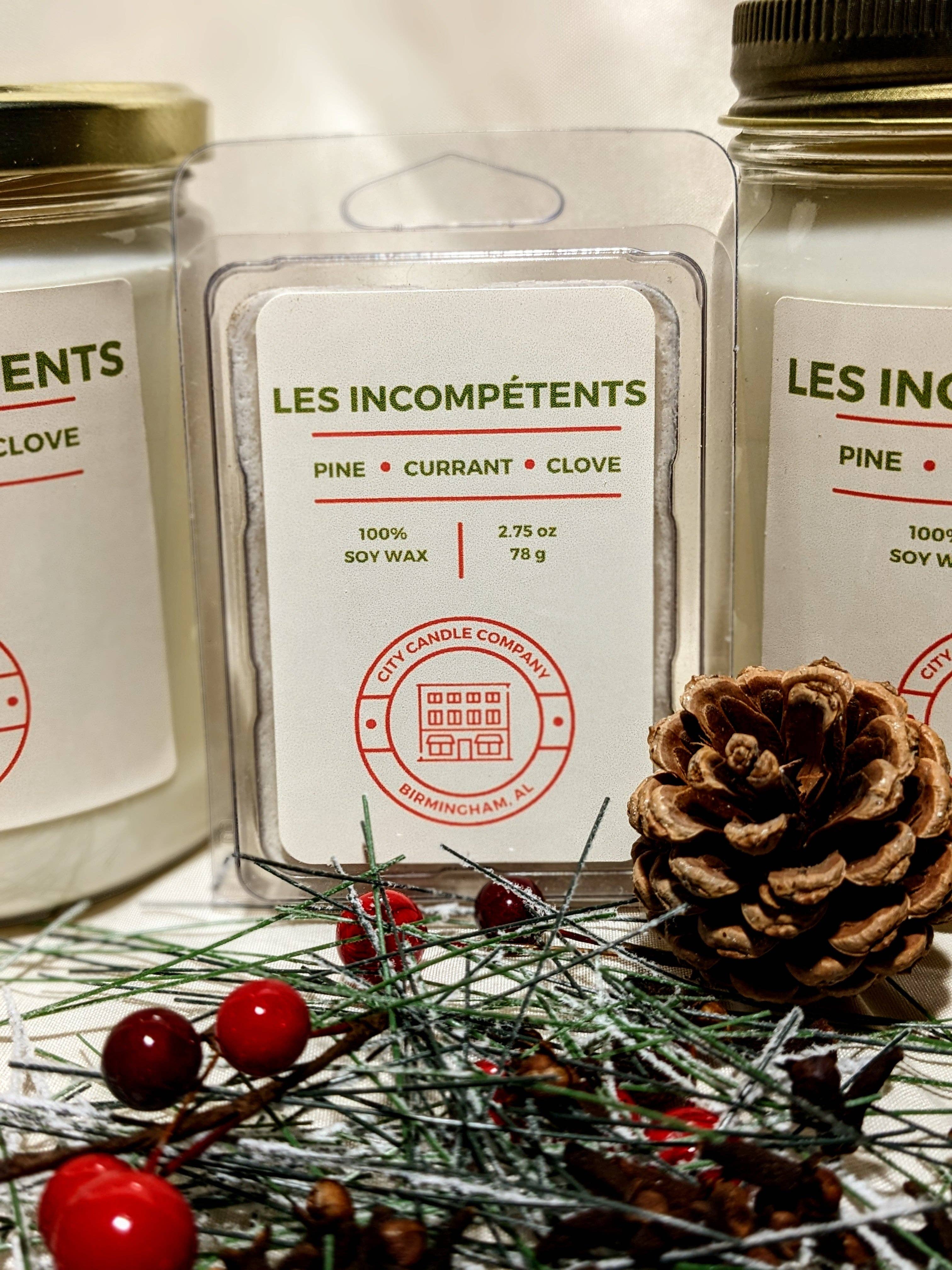 City Candle Company - Wholesale Jar/Filled Candle - LES INCOMPETÉNTS2