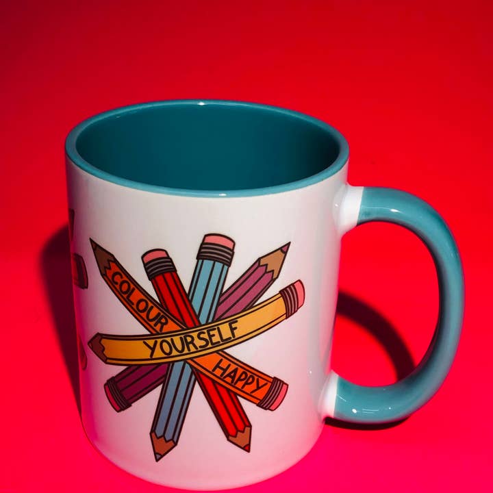 PaintsPylons - Wholesale Coffee Mug - Colour Yourself Happy Mug5