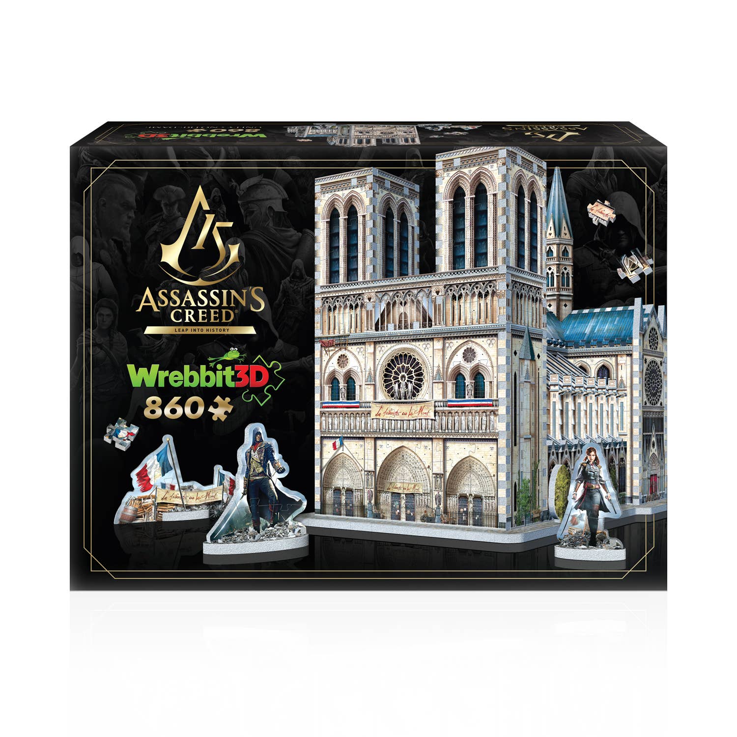 Wrebbit Puzzles Inc. - Wholesale Puzzle - Adult - Assassin's Creed Unity - Notre-Dame2