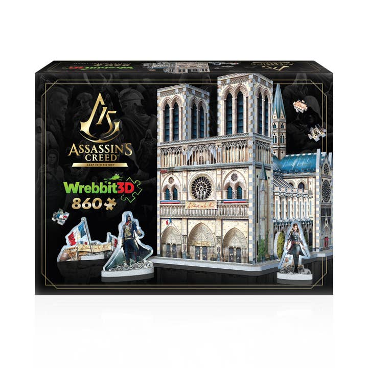 Wrebbit Puzzles Inc. - Wholesale Puzzle - Adult - Assassin's Creed Unity - Notre-Dame2