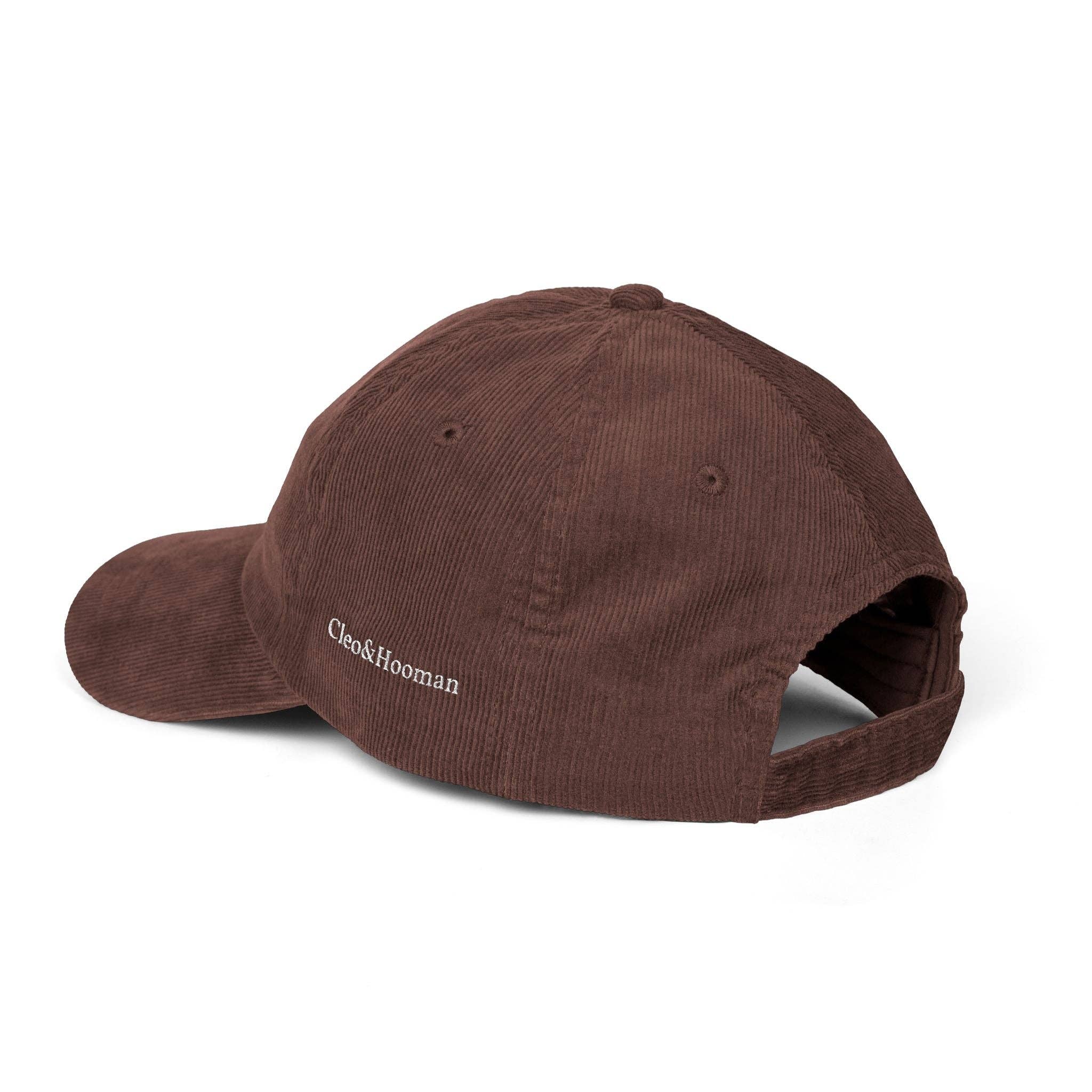 Cleo&Hooman - Wholesale Baseball Cap - Unisex - Coffee & Dogs Corduroy Cap (Limited Edition)6