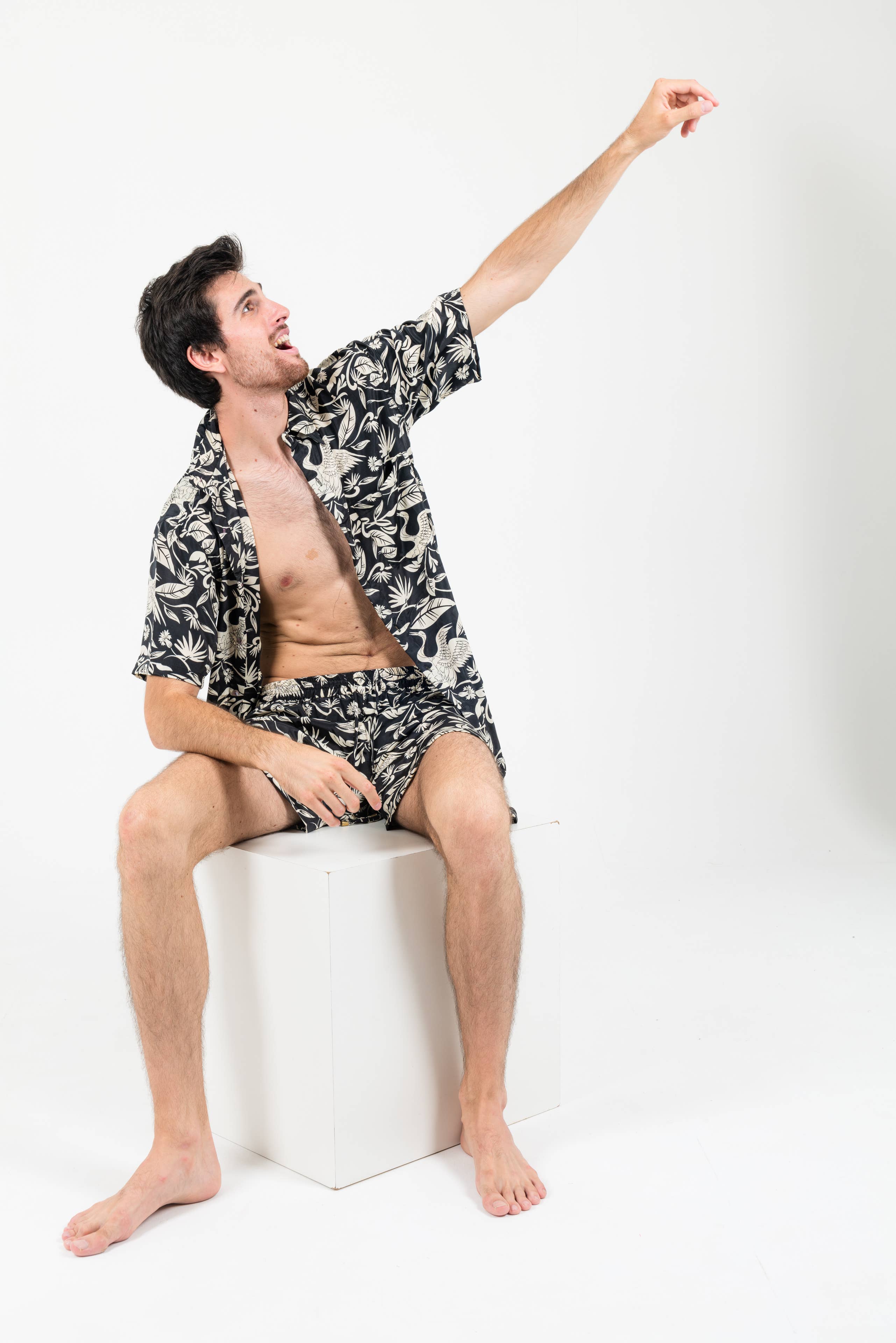 Arena Formentera - Wholesale Top & Short Set (NOT Loungewear) - Men's - Bohemian shirt+shorts set - Last units!9