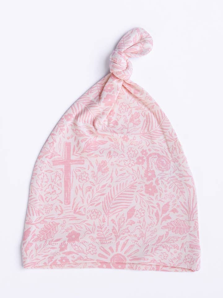 Salvation Garden Pink Hat Bamboo for wholesale by Holy Pals