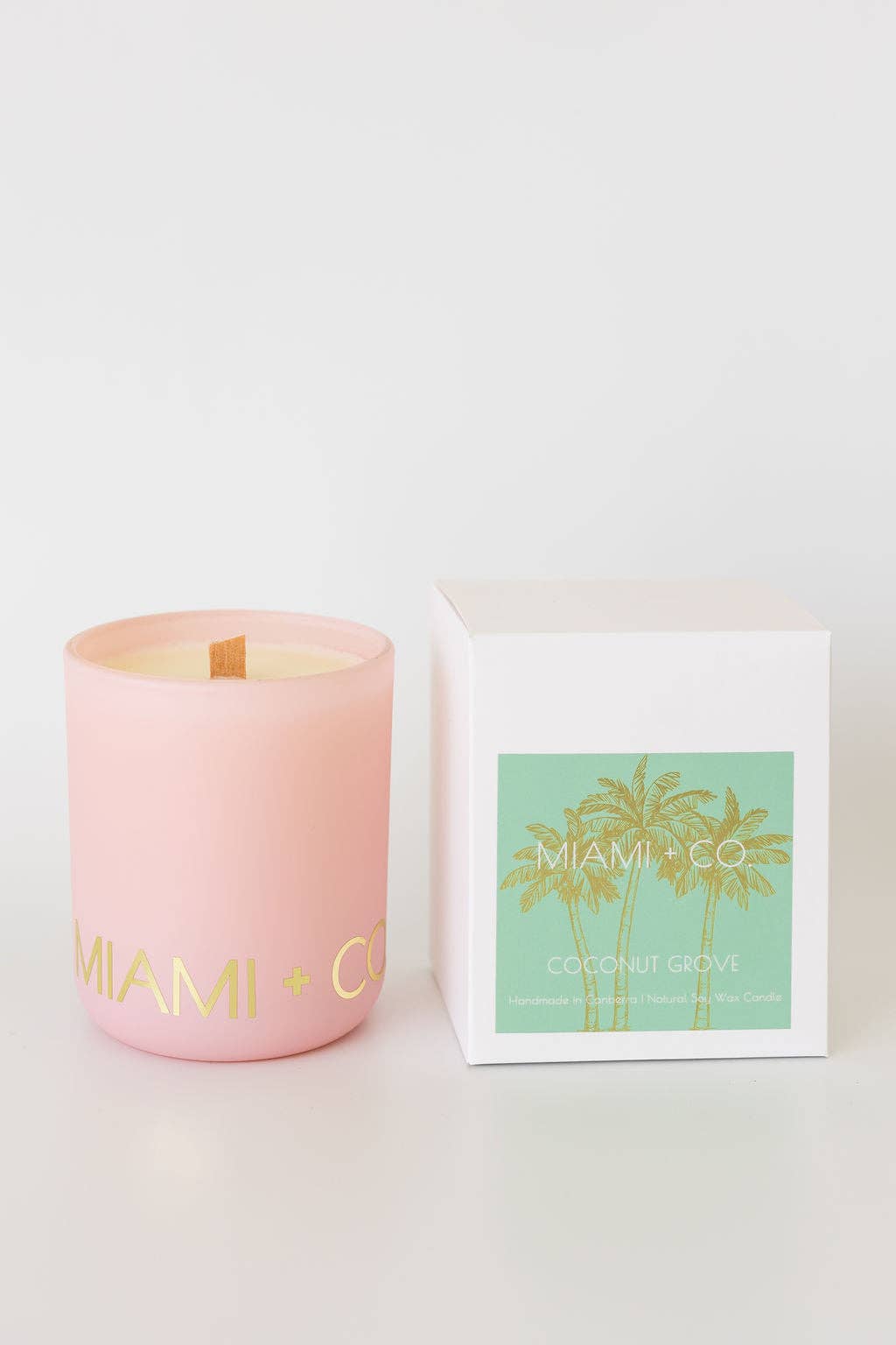 MIAMI + CO. - Wholesale Jar/filled candle - Coconut Grove - Large Candle