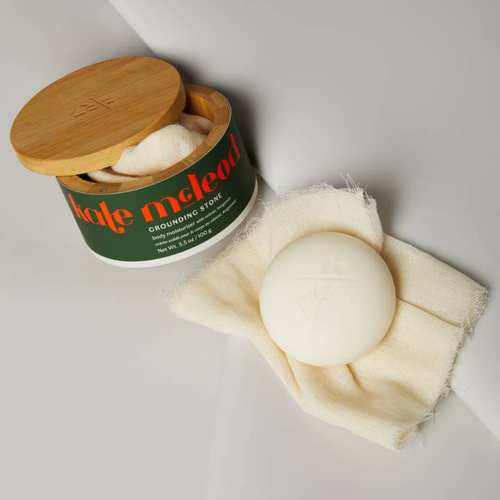 Kate McLeod - Wholesale Solid Lotion - Grounding Stone | Deep Moisturizing Lotion Bar