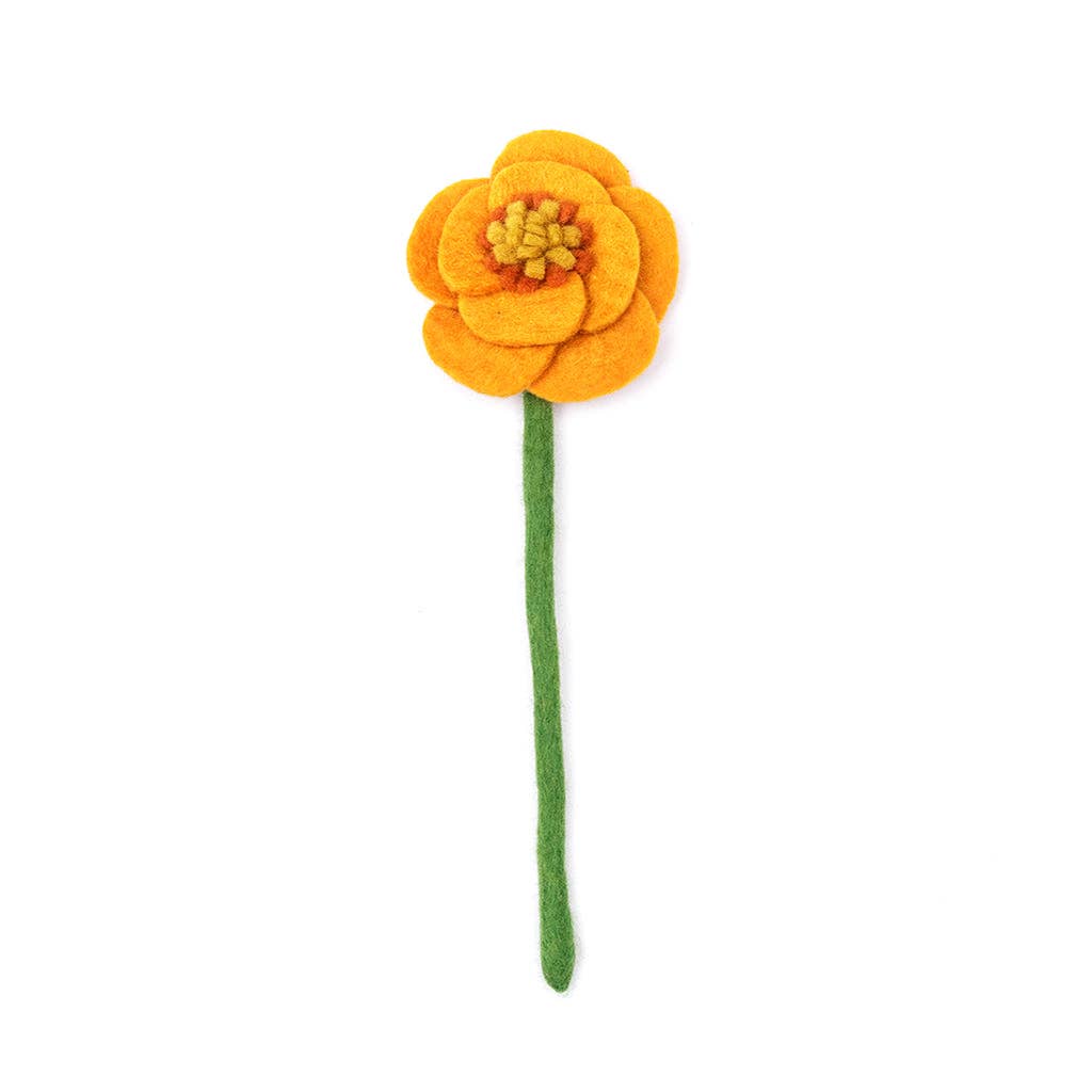 Global Goods Partners - Wholesale Artificial Flowers - Felt Poppy Flower1