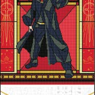 Multi Harry Potter Stained Glass Diamond Painting Kit for wholesale on Faire1