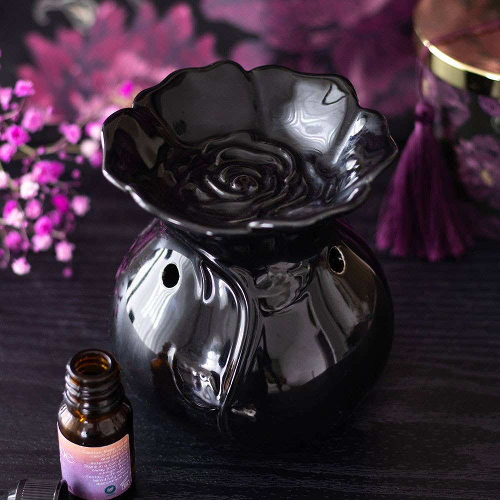 WONDER IMPORTS AUSTRALIA - Wholesale Oil warmer - Black Rose Oil Burner0