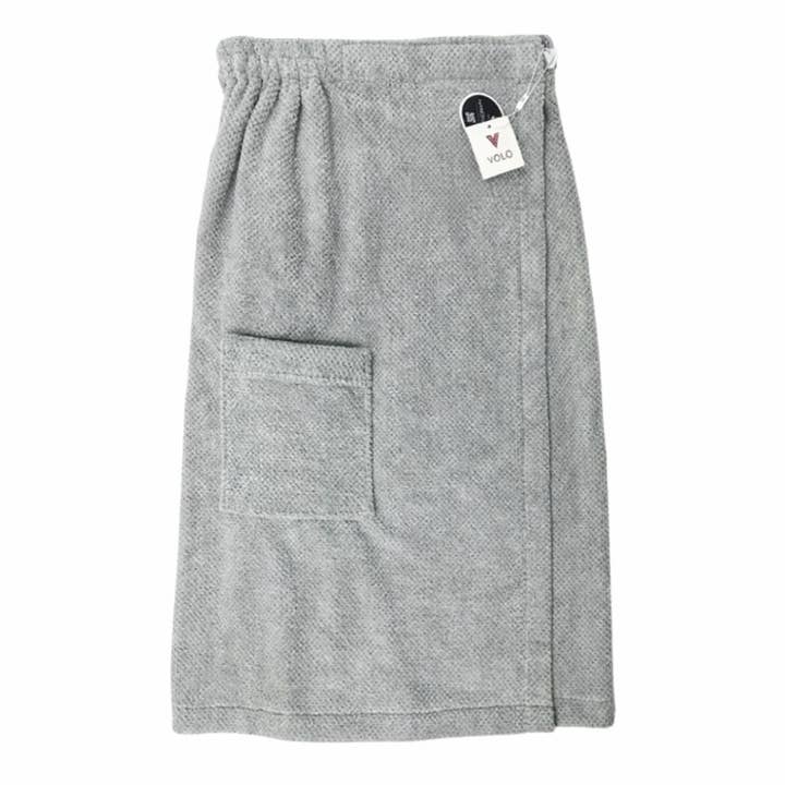 VOLO Spa Wrap in Luna Gray for wholesale by VOLO Beauty