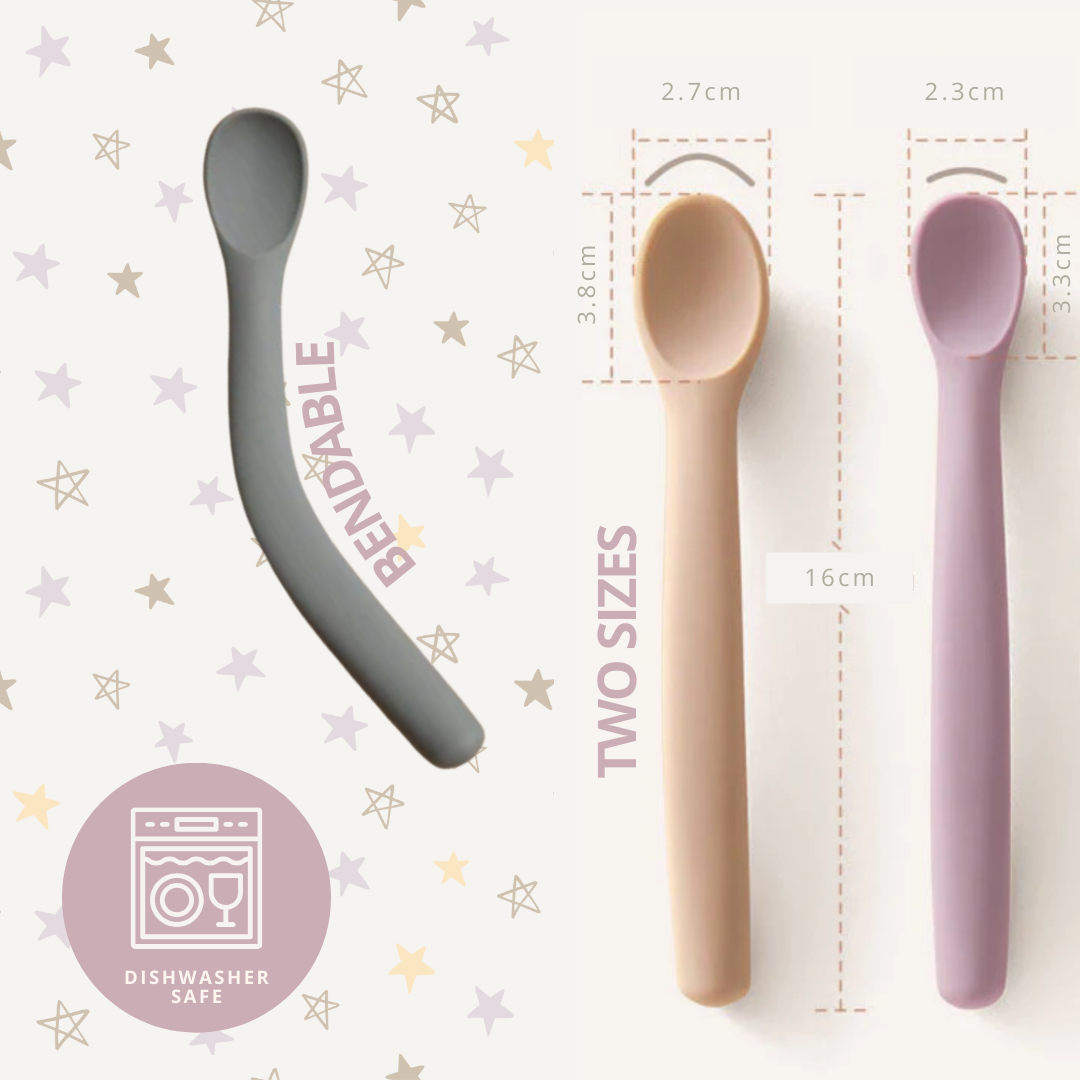 MAVIE - Wholesale Flatware Set - Kids & Baby - Unicorn - Silicone Spoons2