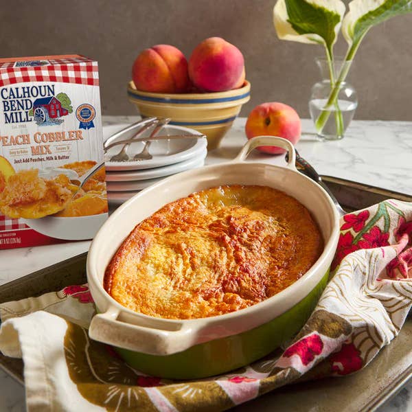 Calhoun Bend Mill - Wholesale Bread Mix - Peach Cobbler Mix - Case8