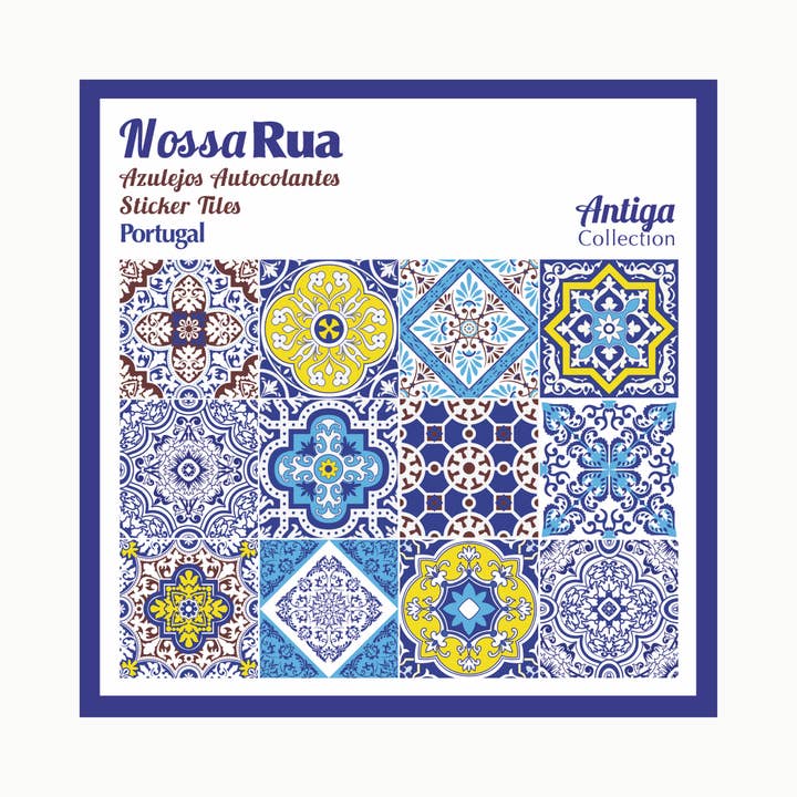 Decalque Azulejos Portugueses Coleção Antiga por atacado de NossaRua
