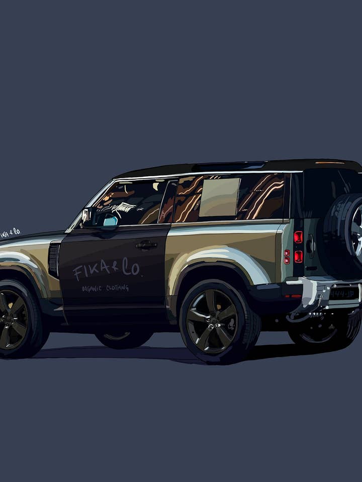 IMPRIMER Land Rover Defender pour la vente par FIKANDCO
