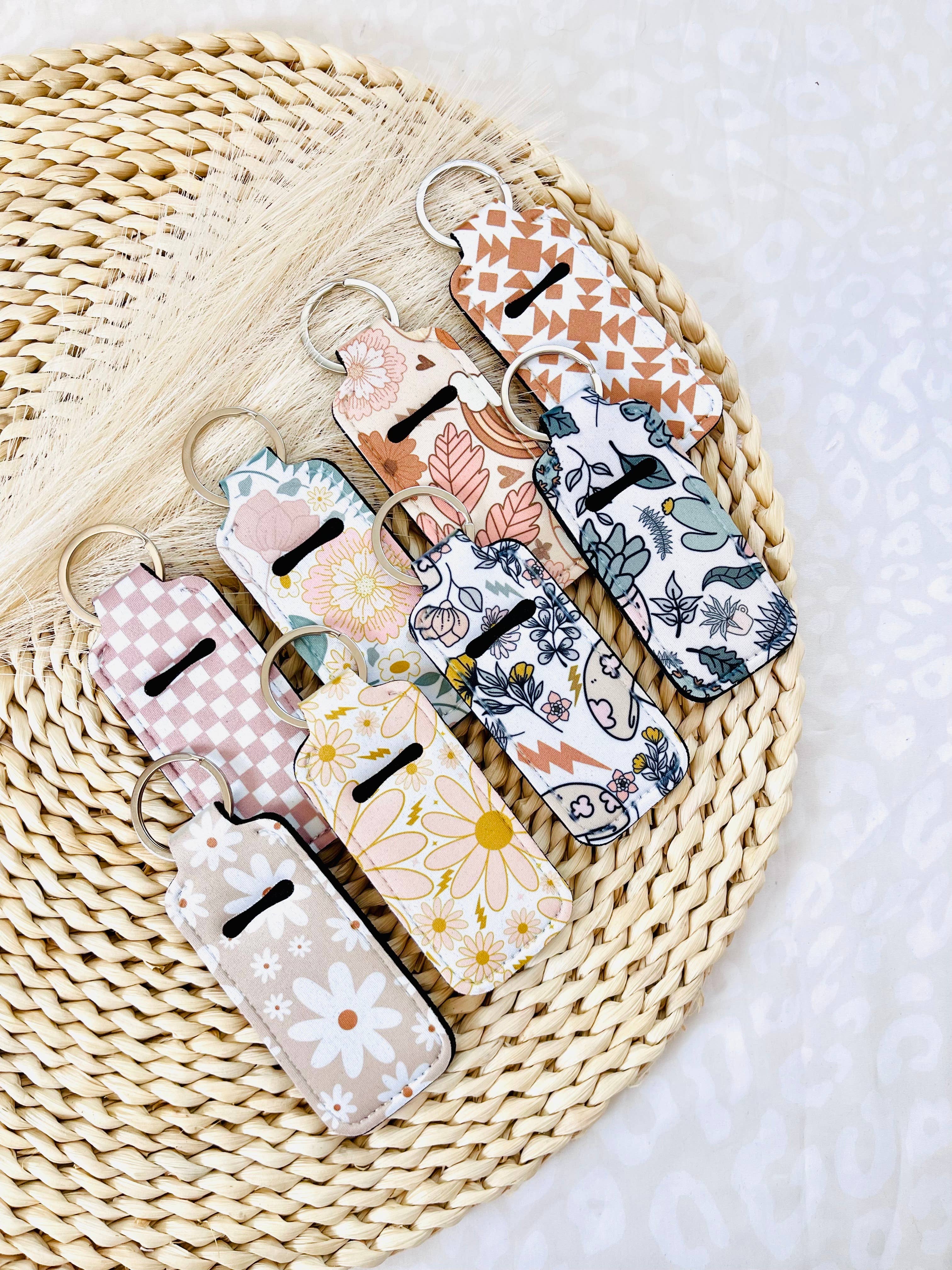 MarissaDDesigns - Wholesale Keychain - Women's - Chapstick Holder Keychain | Trendy Accessory 7